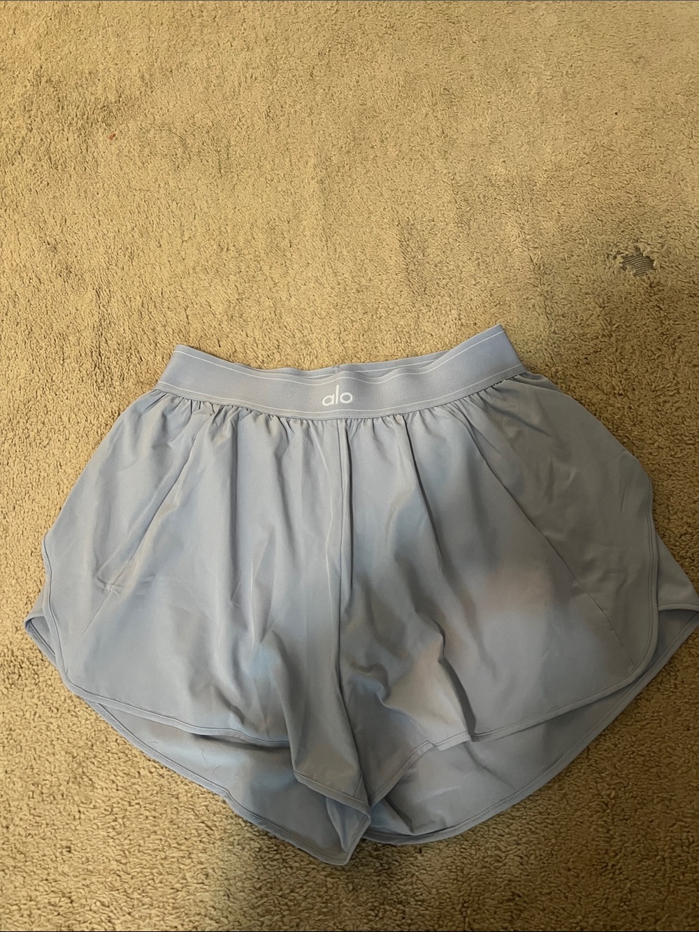 NWOT alo winter frost match point shorts size M